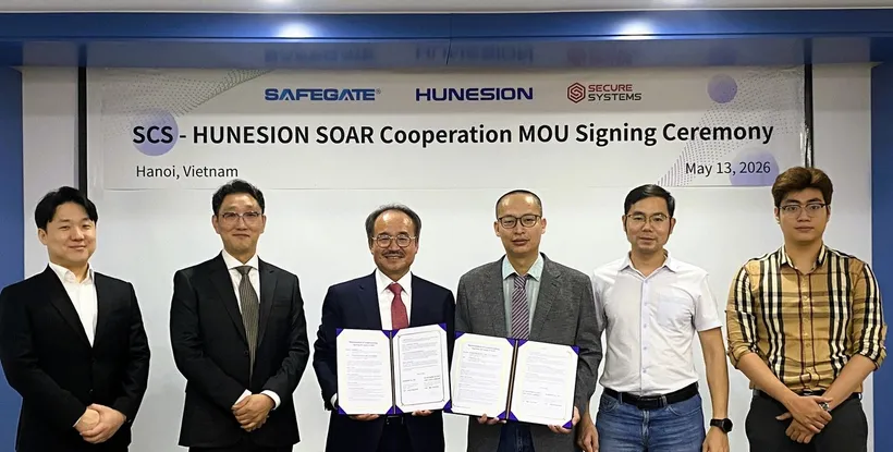 휴네시온, 베트남 보안 기업과 SOAR 공급 협력 MOU 이미지